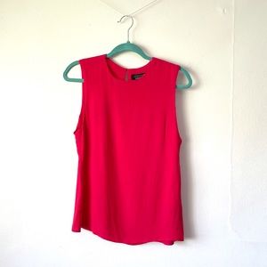 &Other Stories Bright Red Sleeveless Top